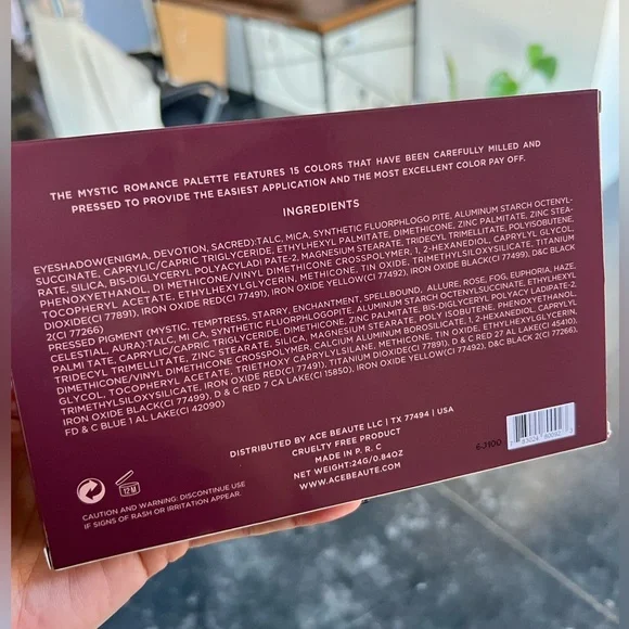 ACE BEAUTĒ Mystic Romance Eyeshadow Palette - Picture 3 of 3